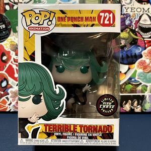 Funko Pop! Animation: One Punch Man - Terrible Tornado #721 (CHASE Vinyl Figure)